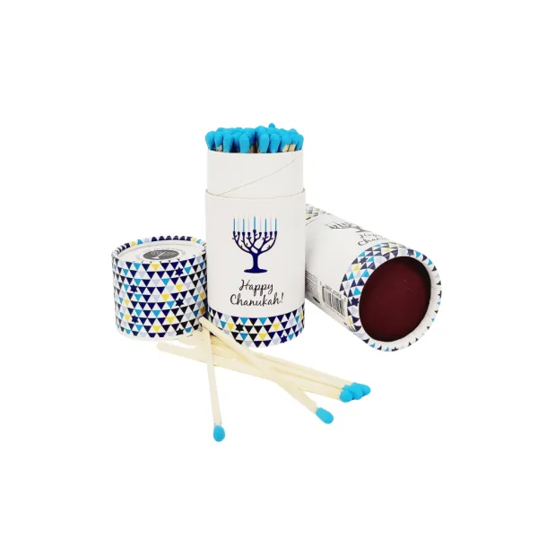 Fashion Marie Dumas Long Chanukah Matches Gift Box