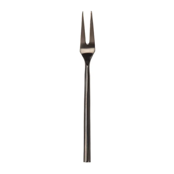 Cheap Marie Dumas Matte Black Cocktail Fork 5"