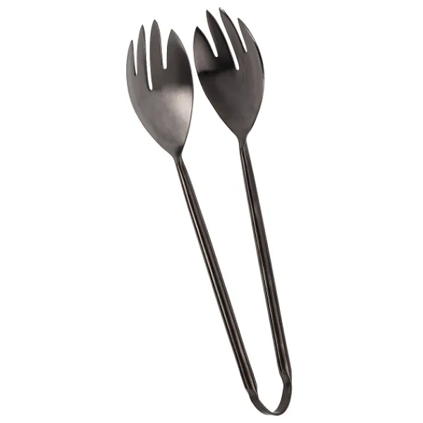 Online Marie Dumas Matte Black Salad Tong 10"