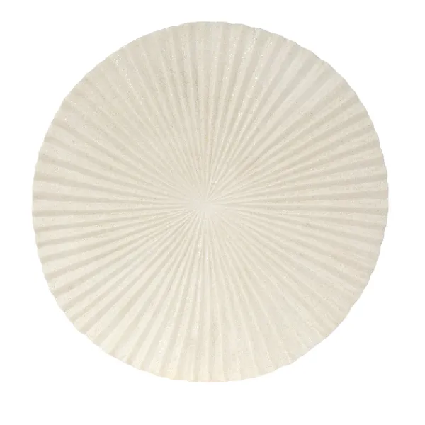 Fashion Marie Dumas Medium Circular White Wall Art Piece