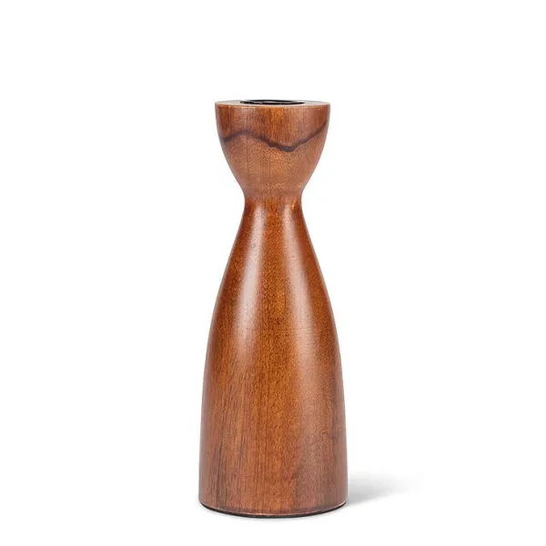 Outlet Marie Dumas Medium Curvy Wood Taper Holder