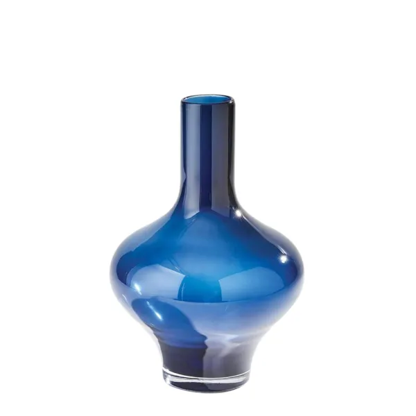 Discount Marie Dumas Medium Drib Night Blue Vase