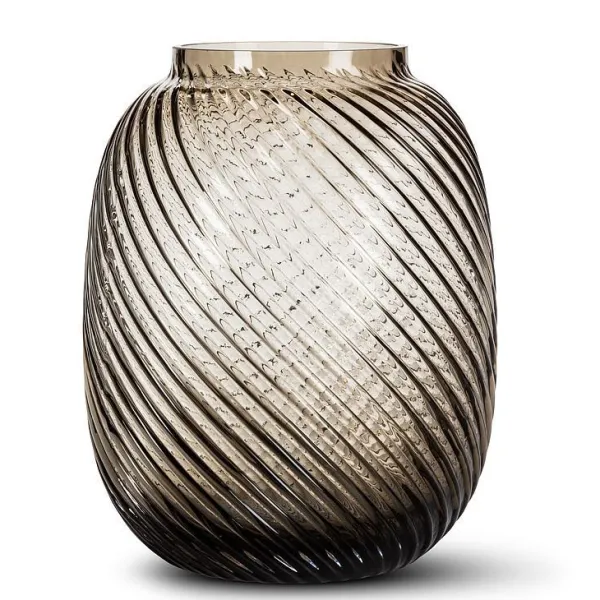 Shop Marie Dumas Medium Grey Barrel Vase