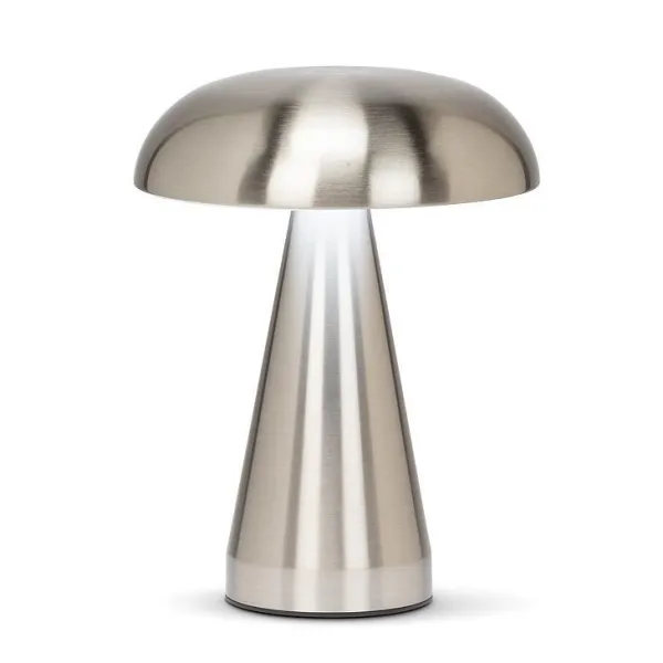 Online Marie Dumas Metallic Mushroom LED Silver Table Light