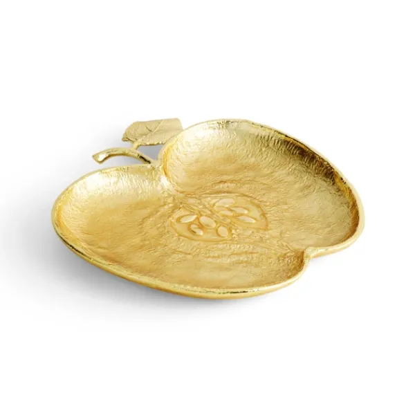 Discount Marie Dumas Michael Aram Apple Plate Gold