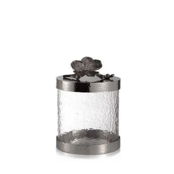 Sale Marie Dumas Michael Aram Black Orchid Canister Extra Small