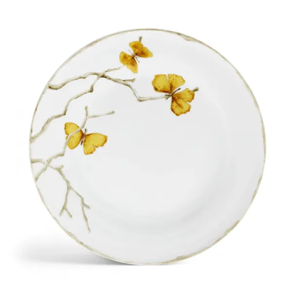 Hot Marie Dumas Michael Aram Butterfly Ginkgo Gold Dinner Plate