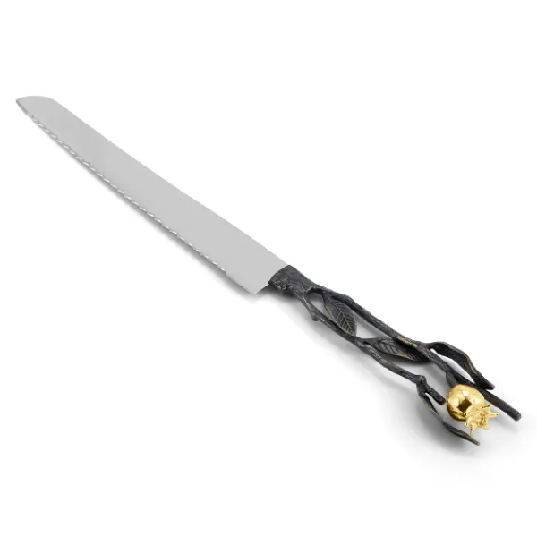 Clearance Marie Dumas Michael Aram Pomegranate - Bread Knife