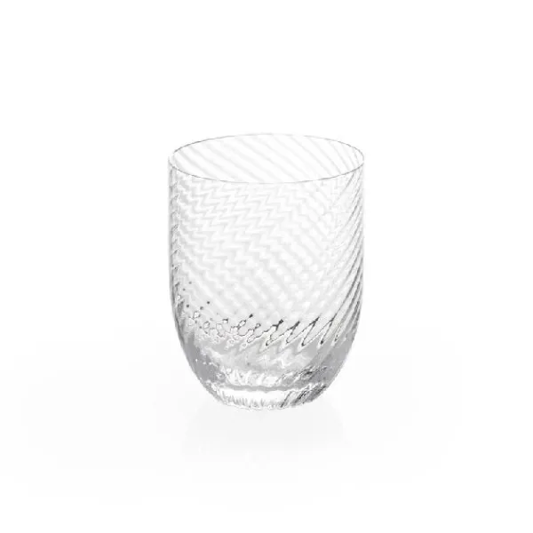 New Marie Dumas Michael Aram Twist Diamond Highball Glasses - Set of 4