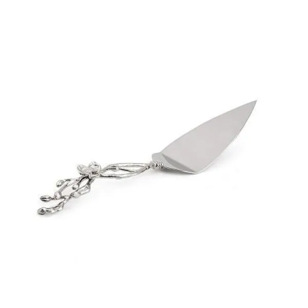 New Marie Dumas Michael Aram White Orchid Cake Server