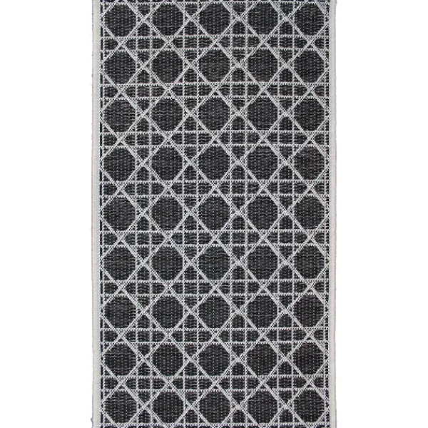 Outlet Marie Dumas Monaco Griffin Black & Taupe Rug 2 x 4"