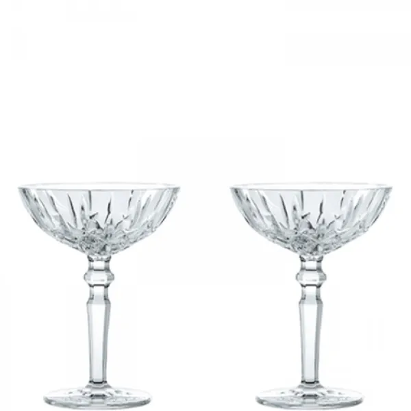 New Marie Dumas Nachtmann Noblesse Cocktail Set of Two Glasses