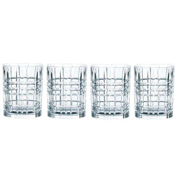 Fashion Marie Dumas Nachtmann Square Whiskey Glasses Set of 4