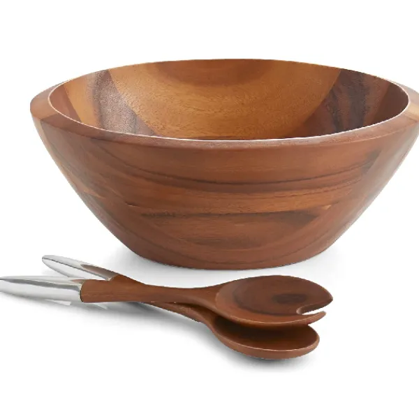 Cheap Marie Dumas Nambe Eclipse Salad Bowl with Servers