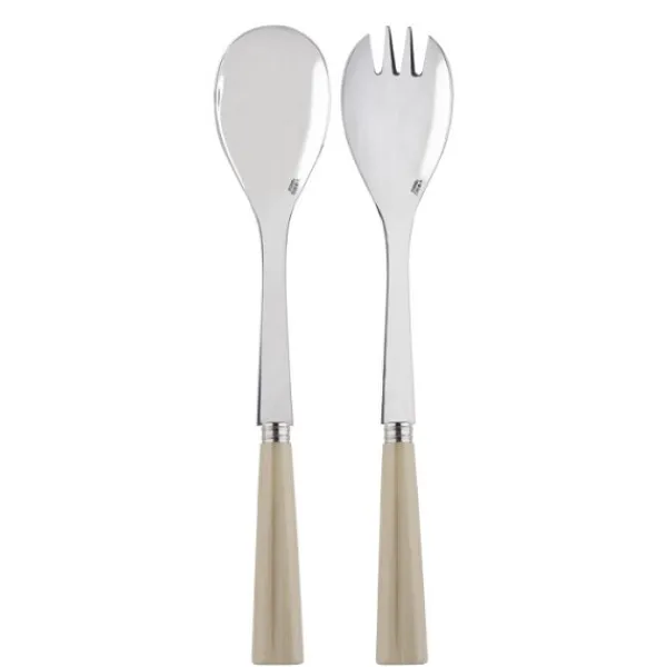 Sale Marie Dumas Nature Horn Salad Servers