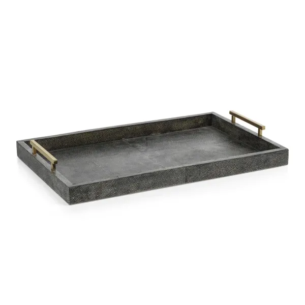 Store Marie Dumas Nikita Shagreen Bar Tray