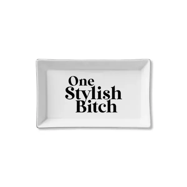 Shop Marie Dumas One Stylish B*tch Trinket Tray