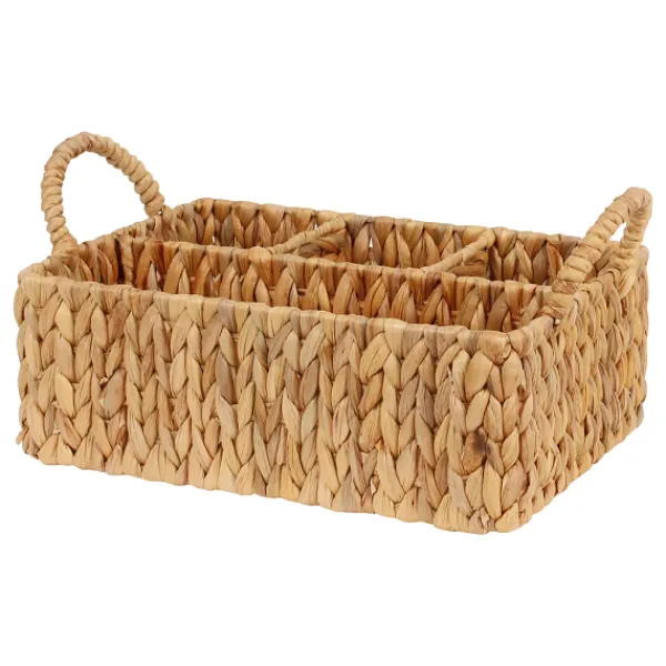 Clearance Marie Dumas Palm 4 Compartment Basket