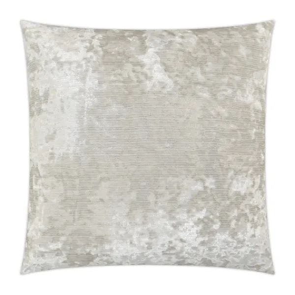 Outlet Marie Dumas Pearl Crushed Velvet Pillow