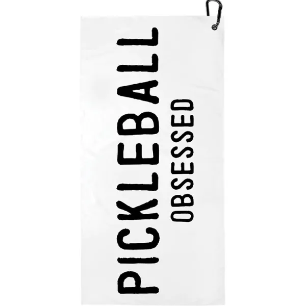 Clearance Marie Dumas Pickleball Obsessed Sport Towel