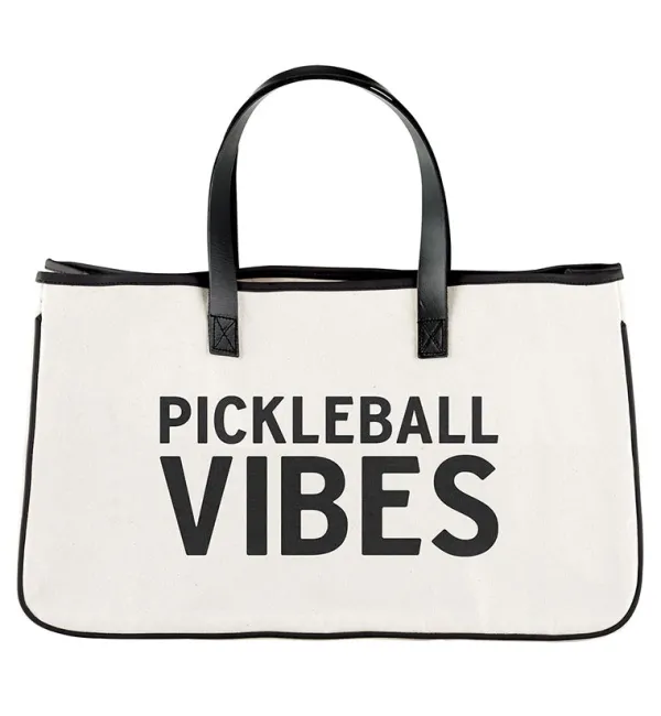 Shop Marie Dumas Pickleball Vibes Canvas Tote Bag