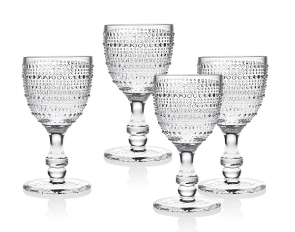 Best Sale Marie Dumas Rain Drop Goblets - Set of 4