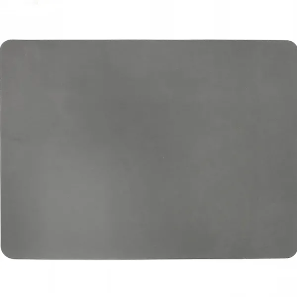 Discount Marie Dumas Rectangular Leather Placemat - Charcoal