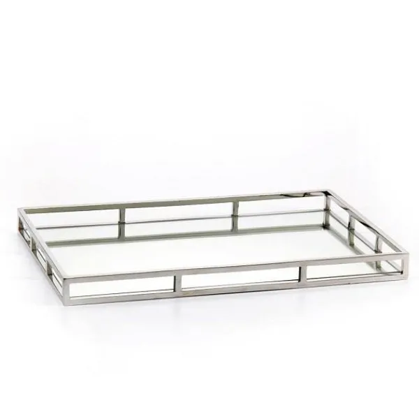 Cheap Marie Dumas Rectangular Mirrored Tray - Small