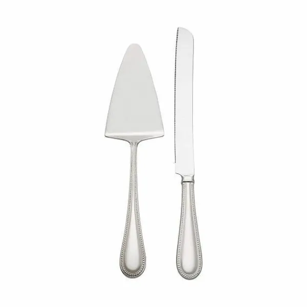 Cheap Marie Dumas Reed & Barton Lyndon Cake Servers 2 Piece Set