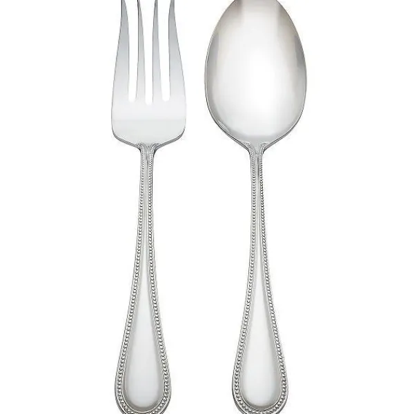 Best Marie Dumas Reed & Barton Lyndon Salad Servers 2 Piece Set