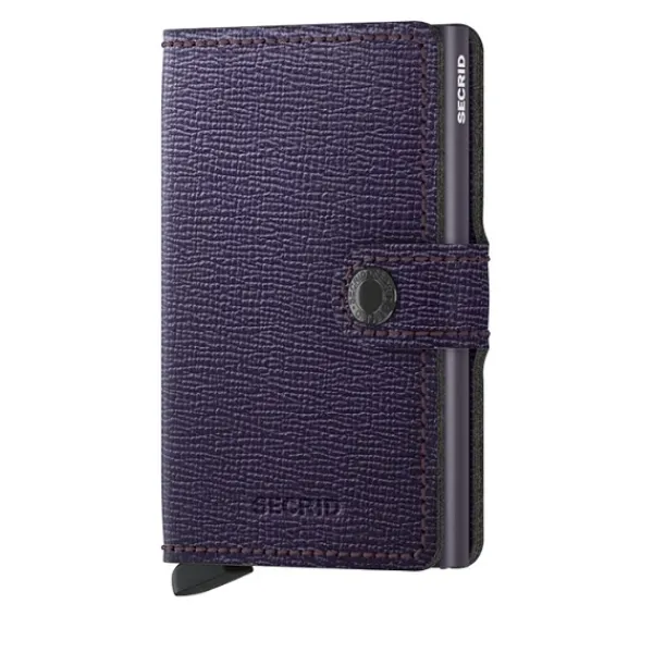 Clearance Marie Dumas Secrid Crisple Purple Miniwallet