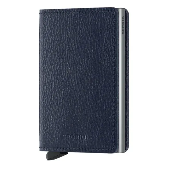 Cheap Marie Dumas Secrid Veg Navy Silver Slimwallet