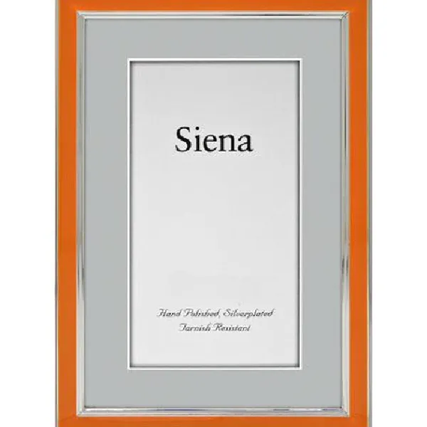 Cheap Marie Dumas Siena Enamel Orange 4x6 Frame