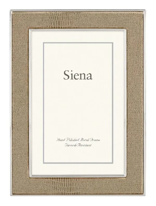 Best Sale Marie Dumas Siena Lizard Tan 4x6 Frame