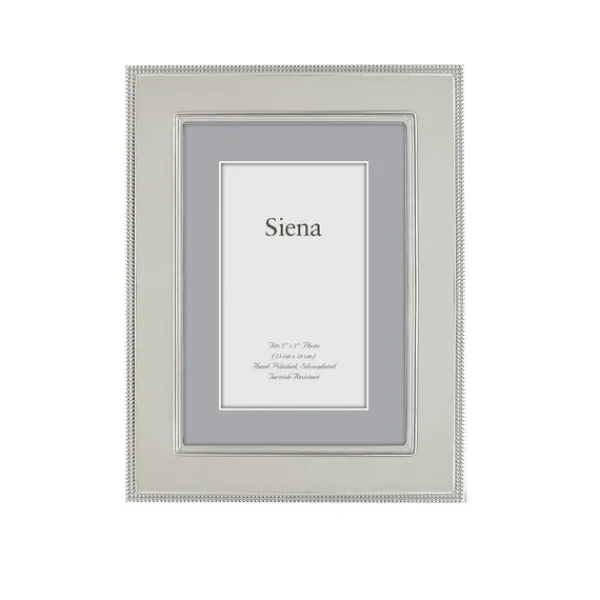 Clearance Marie Dumas Siena Silver Bead 4x6 Frame