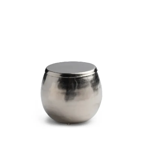 Online Marie Dumas Silver Brass Cotton Jar