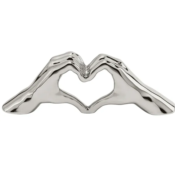 Shop Marie Dumas Silver Love Hand Gesture