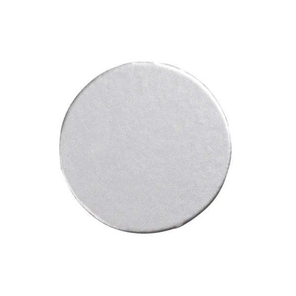 Clearance Marie Dumas Silver Luster Round Coasters