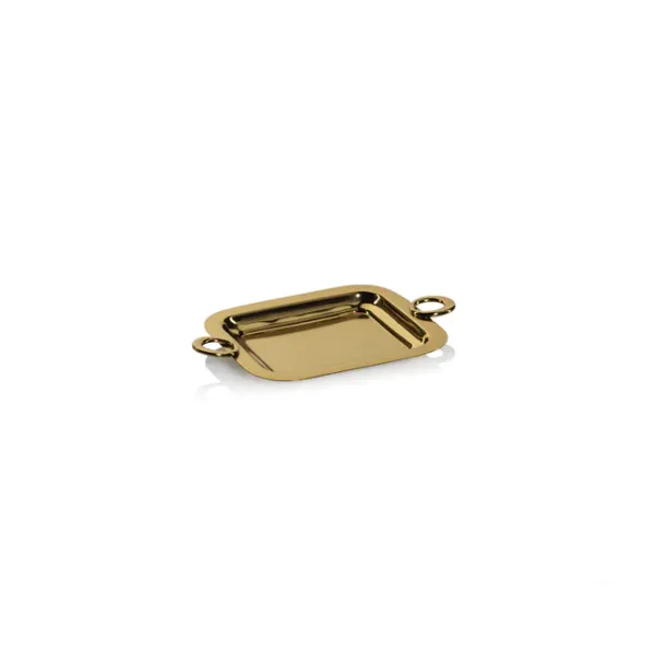 Shop Marie Dumas Small Bacard Brass Tray