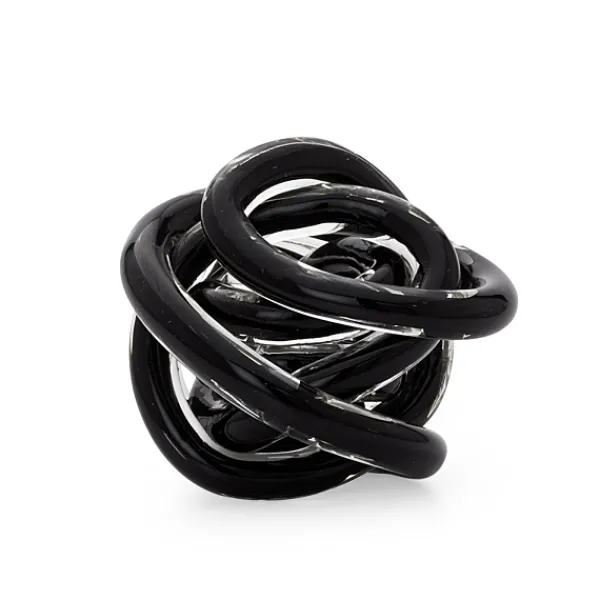 Online Marie Dumas Small Black Glass Knot Ball