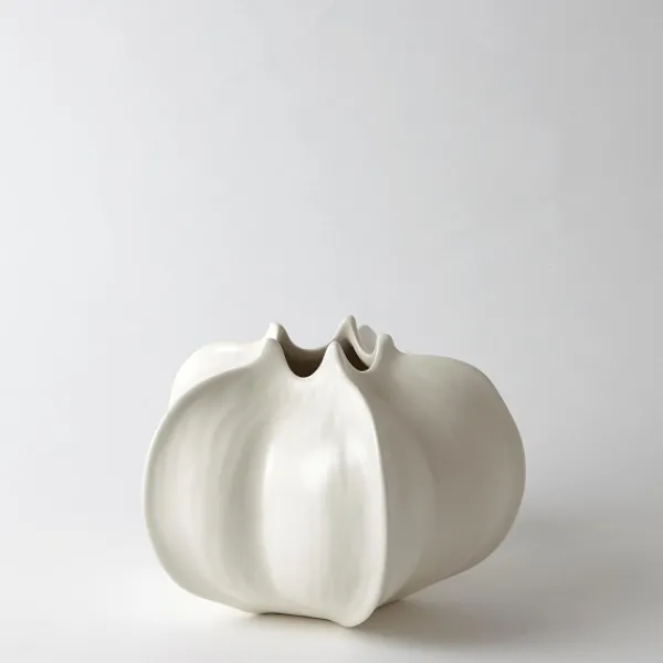 Best Sale Marie Dumas Small Carambola White Vase