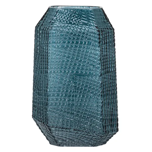 Best Marie Dumas Soto Large Etched Blue Vase