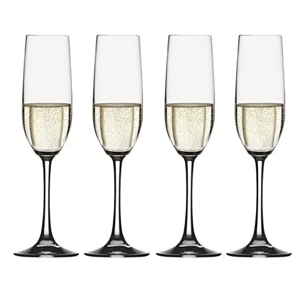 Cheap Marie Dumas Spiegelau Style Champagne Flutes - Set of 4