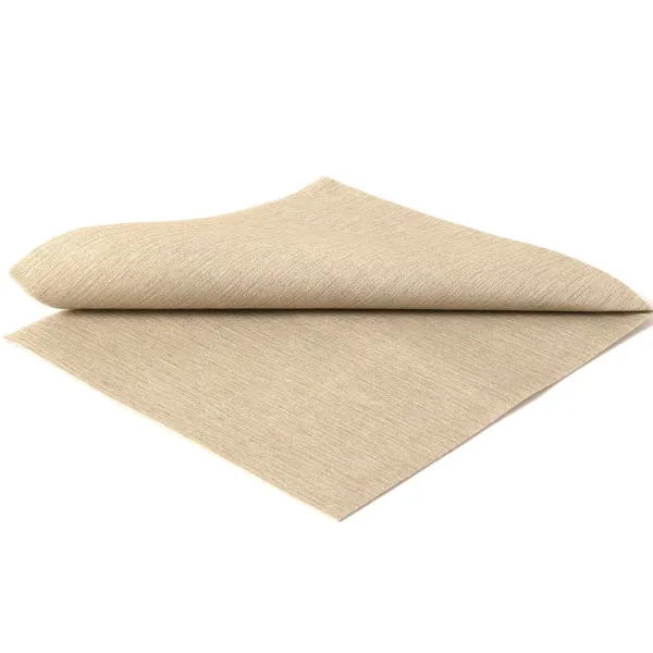 New Marie Dumas Taupe 50 Piece Dinner Napkins