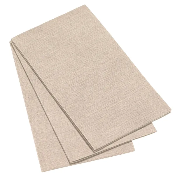 Fashion Marie Dumas Taupe 25 Piece Guest Napkins