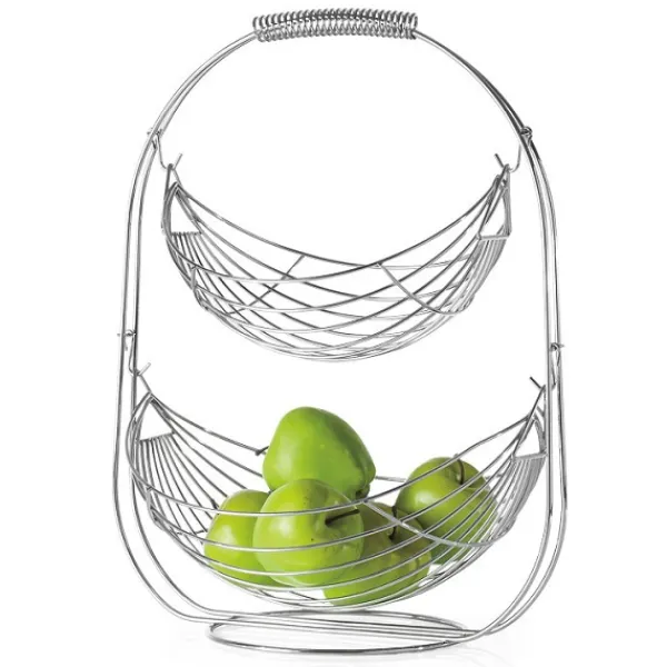 Fashion Marie Dumas 2-Tier Wired Fruit Bowl