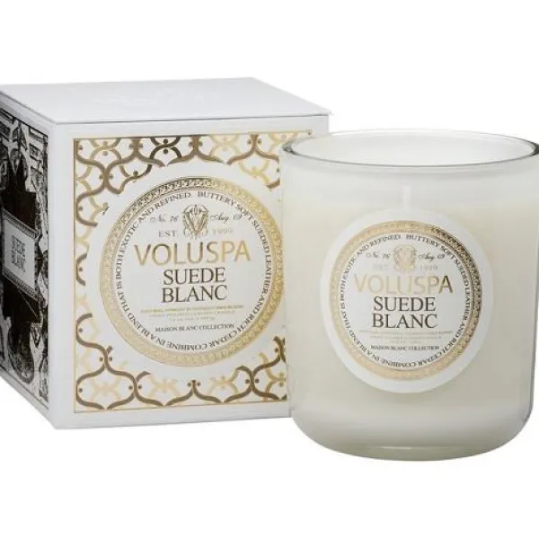 Flash Sale Marie Dumas Voluspa Classic Maison Candle - Suede Blanc