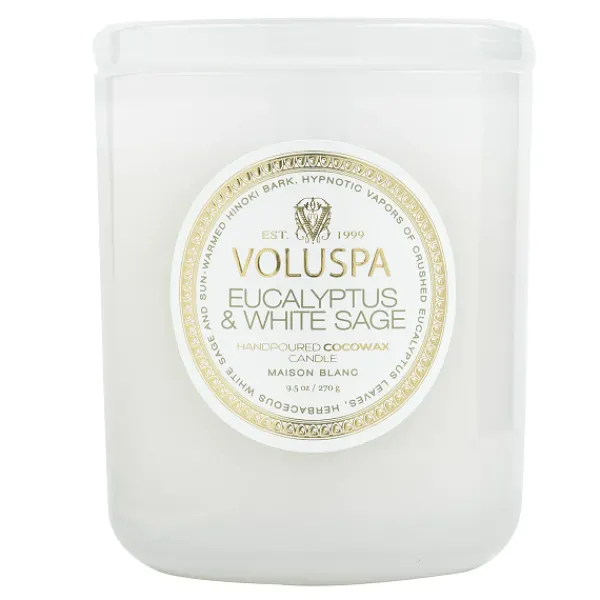 Flash Sale Marie Dumas Voluspa Eucalyptus White Sage Classic Candle