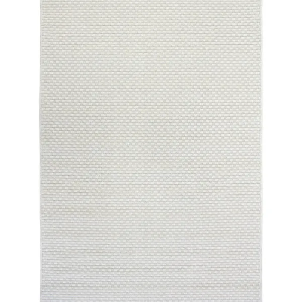 Flash Sale Marie Dumas White Basketweave 4x6 Rug