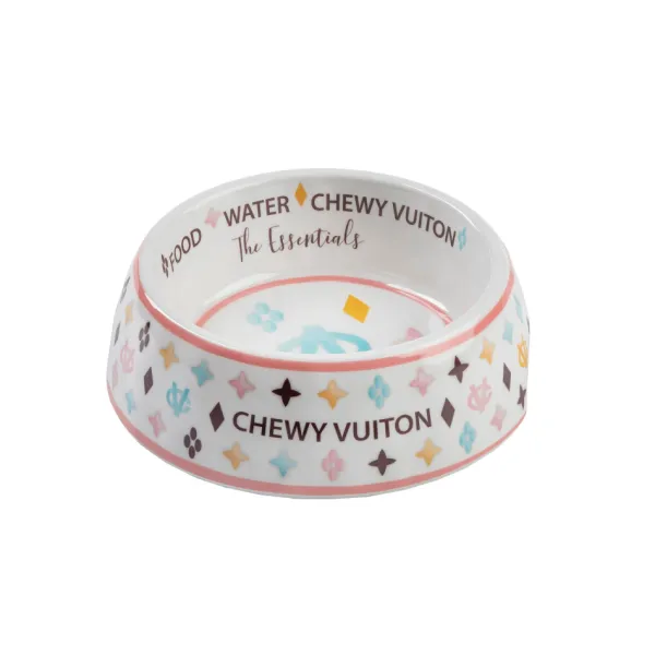 Cheap Marie Dumas White Chewy Vuiton Bowl